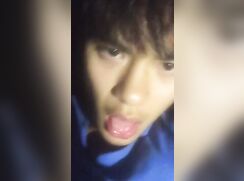 Handsome man jerk off