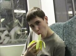 Wanking on the train