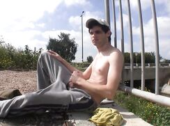 Risky Public Wank 'n' Cum Gay Porn Tube