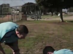 The coach and the player and the big game after the game together