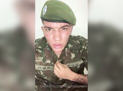 Brazilian military boy cumming gay porn videos
