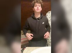 Uncut Muscle Twunk Poses With Soft Shaved Cock On Display porn