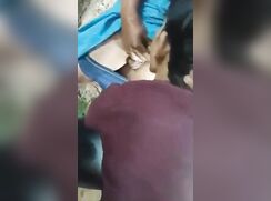 Hot Asian outdoors trio gay boys porn