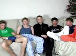 Five Delicious Twinks Gay Porn Videos Gang