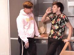 Flirting In The Kitchen Gay Porn Videos