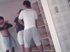 Asian Jocks Caught On Locker Room Spy cam gay porn