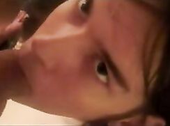 Daddy Using Boy's Mouth