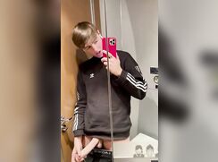 Tiktoc boy on his own selfie gay porn
