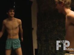 Germans wrestling boys twink fight club guys
