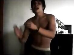 Beautiful boy dancing