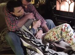 Near the fireplace daddy gay teen porn