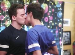 Playing soccer before the gay porn videos fuck