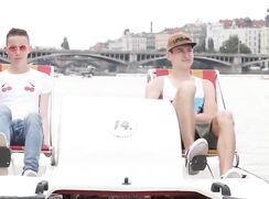 After a day out twinks gay porn videos