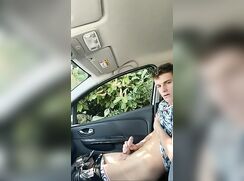 No one around twink porn tube car