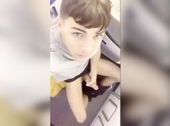 Enjoy the train ride with cum boys porn