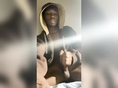 Hot black boy shoots a lot cam porn
