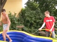Its a nice day pool play boys porn