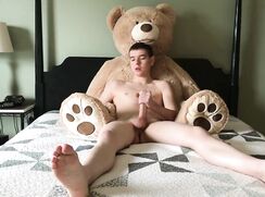 He cums after handjob boys porn