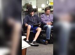 Playing with cock in public caught porn cam