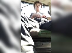 Farm boy has a quick wank porn