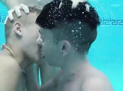 Double Penetration Garden Trio Gay Porn