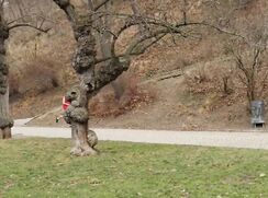 Jake Olsen and a friend