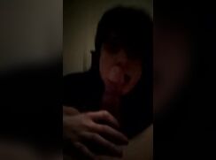 First blowjob to a best friend on camera