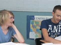 School boys love to cum