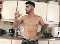 kitchen jock guy porn cam