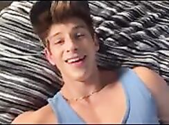 Very cute twinks wanking compilation porn