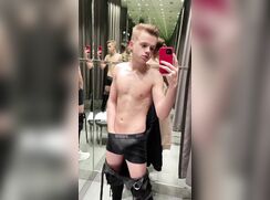 House of mirrors porn selfie guy