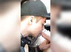 Asian Twink Cock Sucked In Car Gay Boys Tube Porn