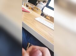 Shooting a Load During Class