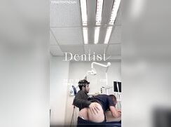 Fucking his dentist