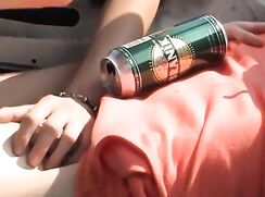 In and out of the car gay boy porn