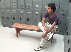 Latino Locker Room Slamming