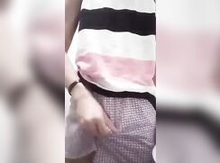 Smooth horny twink with big cock