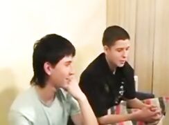 Boyfriends enjoying each other