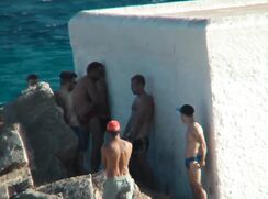 Wells gives him some much needed relief, fun outside