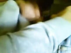 Student wanking friend's big dick in class