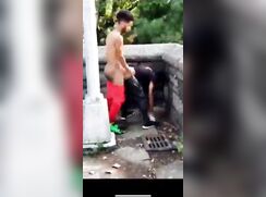 On a quest for cock public place