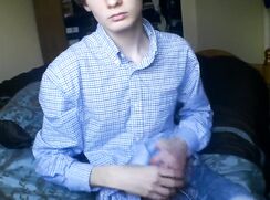 Blue eyes blue shirt