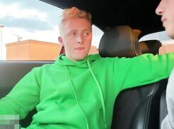 Schoolboy Does Blowjob in Anon Car Gay Porn Videos