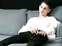 Super hottie Shawn wanks in white boxer briefs