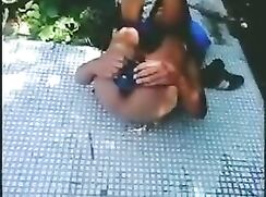 Stupid Lad Fills Beer up his Ass