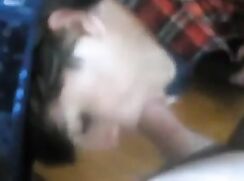 Twink sucks daddy's cock