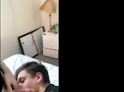 Slutty boy enjoys a friend's dick