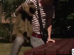 Cute British teen Lyle Boyce gets fucked hard and fast by a mechanical machine