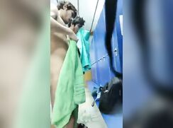 Twin Brothers In Locker Room Caught Nude porn
