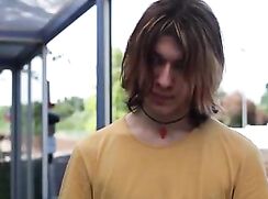 Short Film. Boys Have Sex in the Field